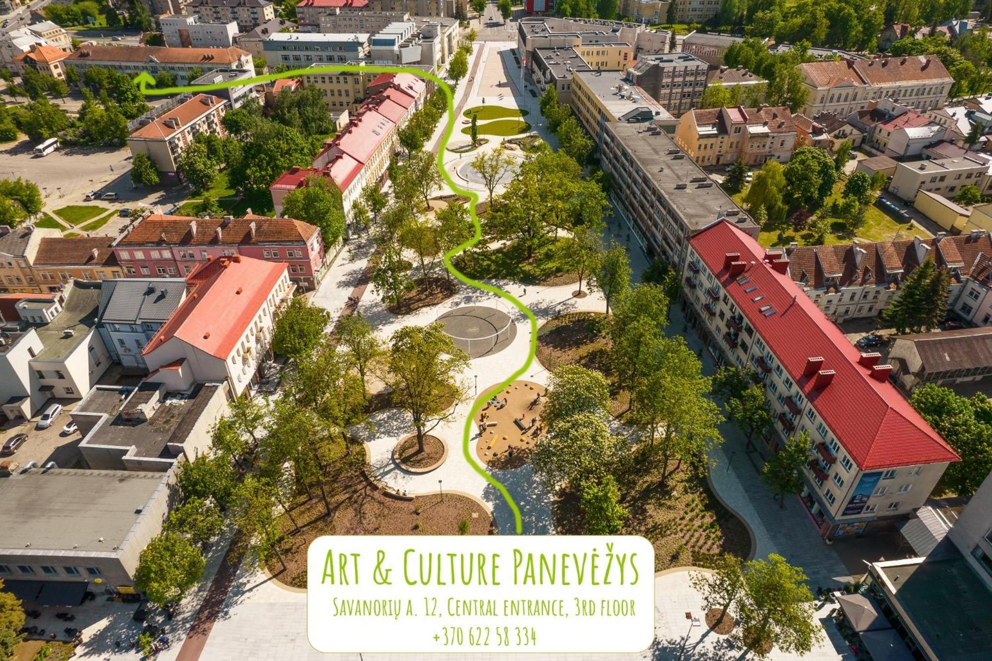 Art & Culture Panevezys Hostel Buitenkant foto